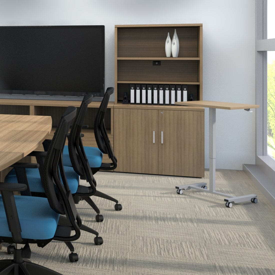 Newland Height Adjustable Personal Tables | Occasional & Boardrooms – Simplova