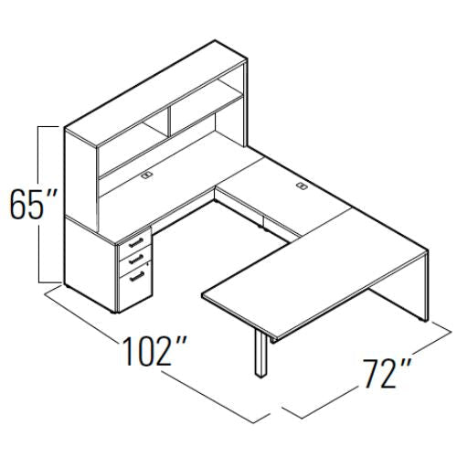 Newland Management Desk Suite Package 4 Offices To Go Simplova