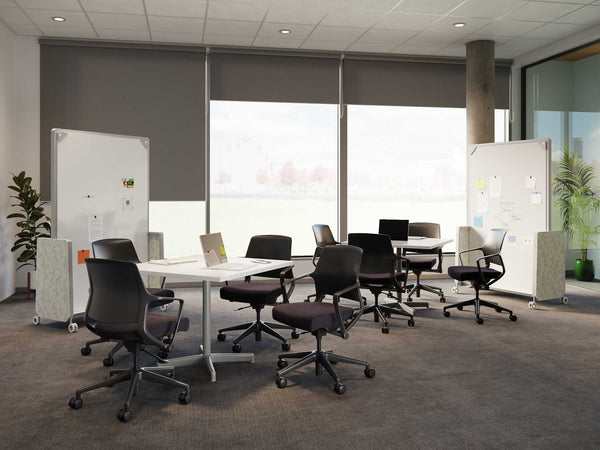 Amobi Team by AMQ Solutions: Flexible, Stylish Workspace Solutions Whiteboard, Cart, Screens AMQ Solutions 