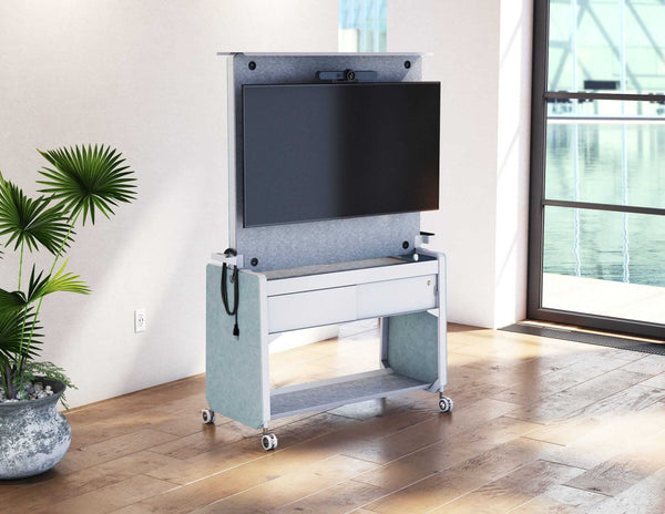 Amobi Team by AMQ Solutions: Flexible, Stylish Workspace Solutions Whiteboard, Cart, Screens AMQ Solutions 