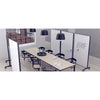 AX Mobile Double-Sided Glass Writing Board Allseating 