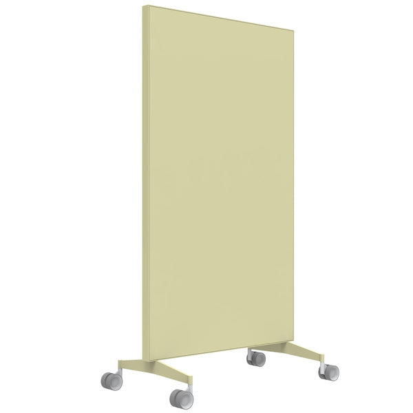 AX Mobile Double-Sided Glass Writing Board Whiteboards Fellowes 
