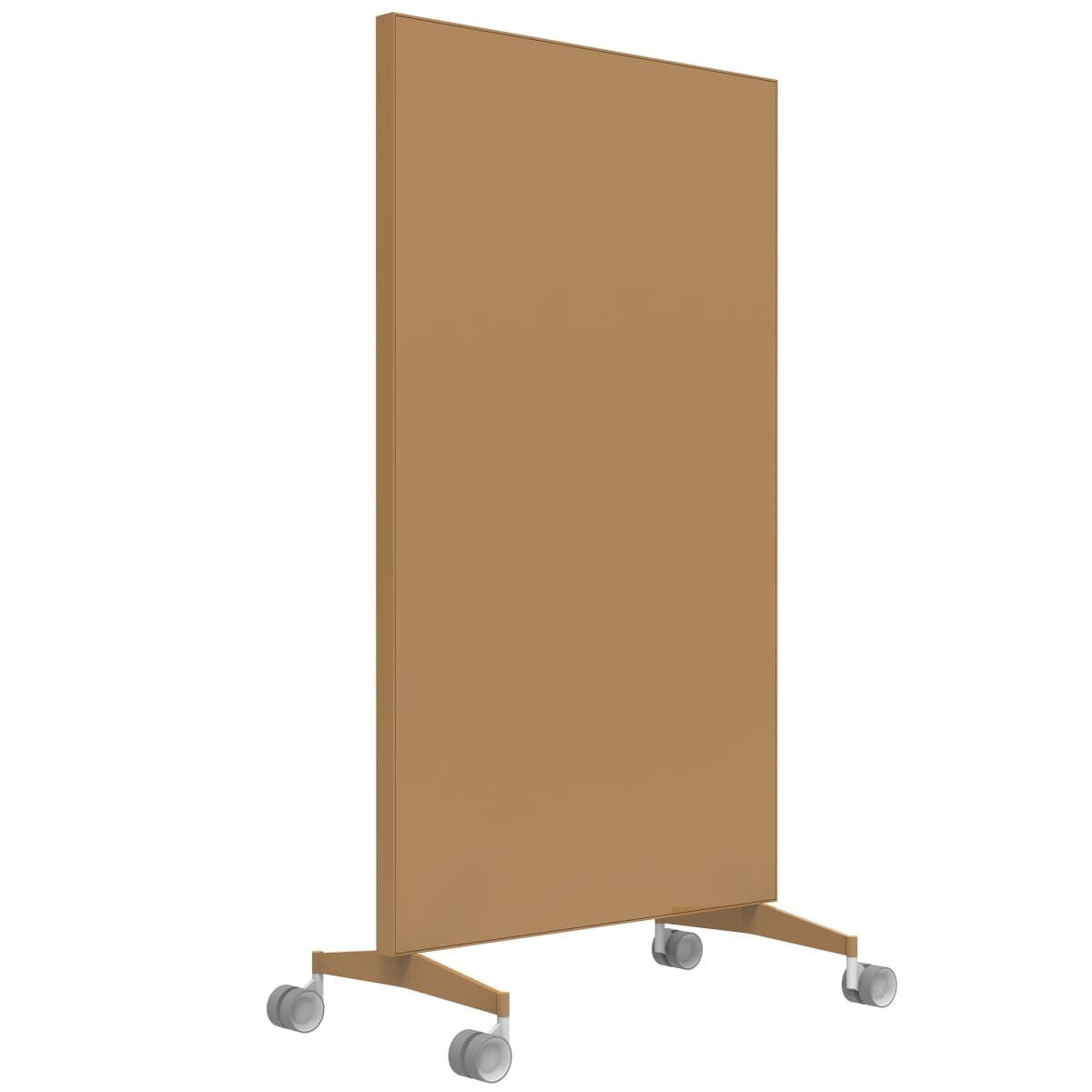 AX Mobile Double-Sided Glass Writing Board Whiteboards Fellowes 