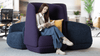 Billo Lounge Chair | Midback & Privacy Back Lounge Seating SitOnIt 