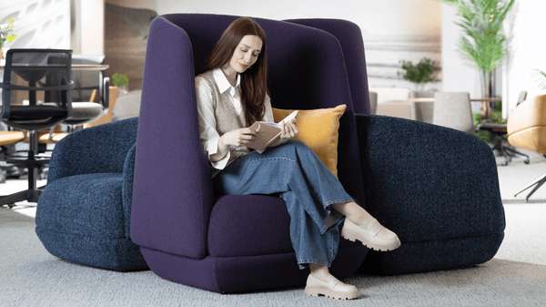 Billo Lounge Chair | Midback & Privacy Back Lounge Seating SitOnIt 
