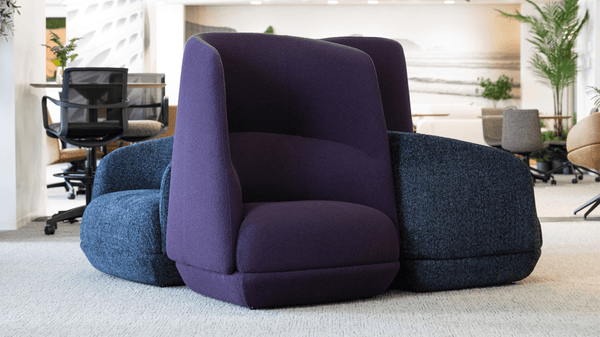 Billo Lounge Chair | Midback & Privacy Back Lounge Seating SitOnIt 