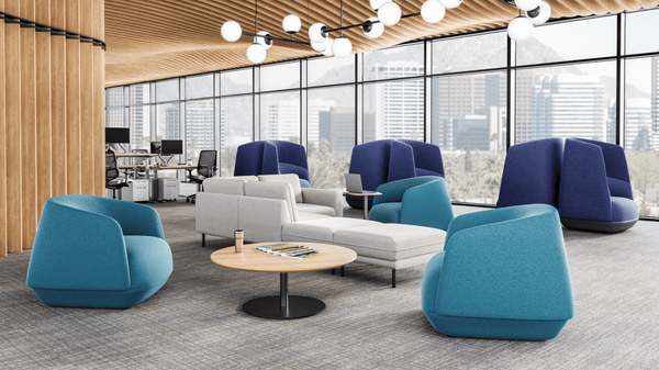 Billo Lounge Chair | Midback & Privacy Back Lounge Seating SitOnIt 