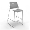 Compact & Stylish Kelley Stool - Sturdy, Stackable Elegance Stools 9to5 Seating 