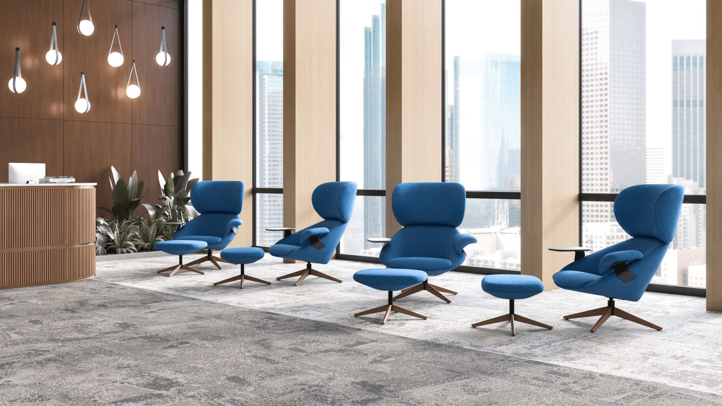 Cotton Lounge Chair | Highback, Midback & Lowback Lounge Seating SitOnIt 