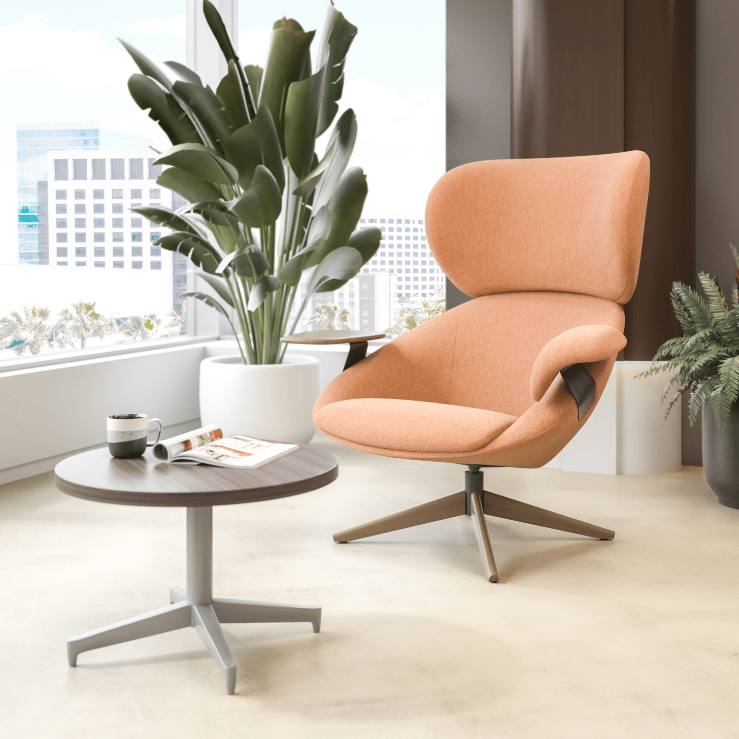 Cotton Lounge Chair | Highback, Midback & Lowback Lounge Seating SitOnIt 