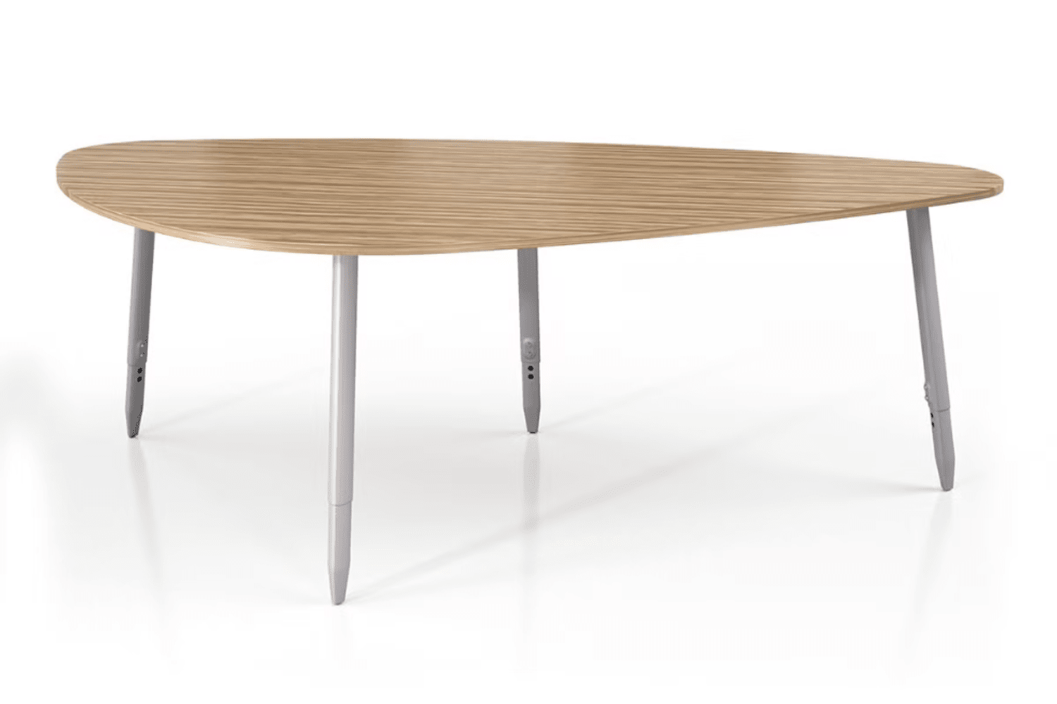 Offset Triangular Flowform Offset Triangle Table | Stylish Workspace Upgrade
