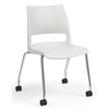 KI Doni Four Leg Stack Chair | Arm or Armless | Caster Option Guest Chair, Cafe Chair, Stack Chair KI 