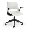 KI Doni Task Chair 2-Tone | Armless & with Arms | 5 Star Base Light Task Chair, Conference Chair, Computer Chair, Meeting Chair KI 