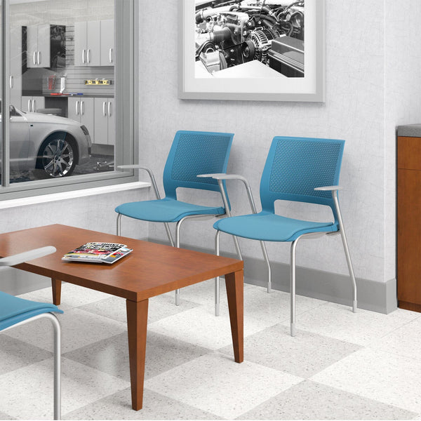 Lumin Four Leg Guest Chair | Vinyl Seat | SitOnIt Guest Chair, Cafe Chair, Stack Chair SitOnIt 