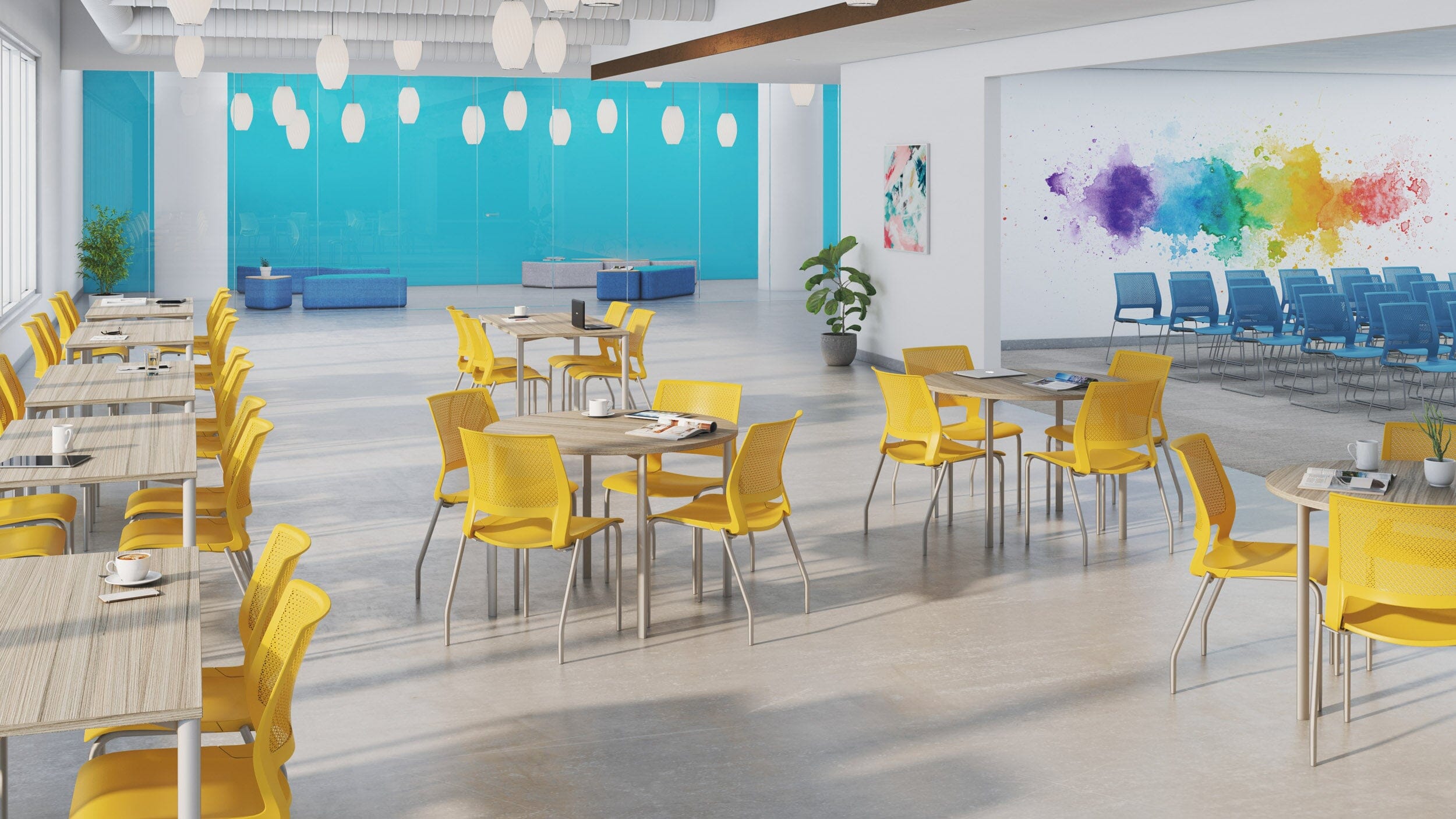 Lumin Four Leg Guest Chair | Vinyl Seat | SitOnIt Guest Chair, Cafe Chair, Stack Chair SitOnIt 