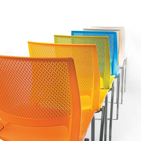 Lumin Guest Chair - Stylish Stackable Seating for Corporate Spaces Guest Chair, Cafe Chair, Stack Chair SitOnIt 