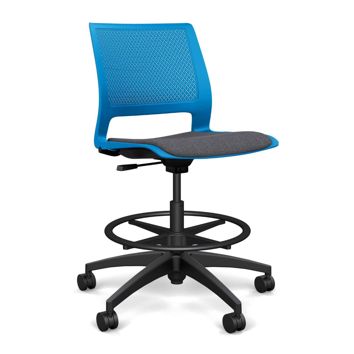 Lumin Task Stool - Stylish, Supportive Corporate Seating