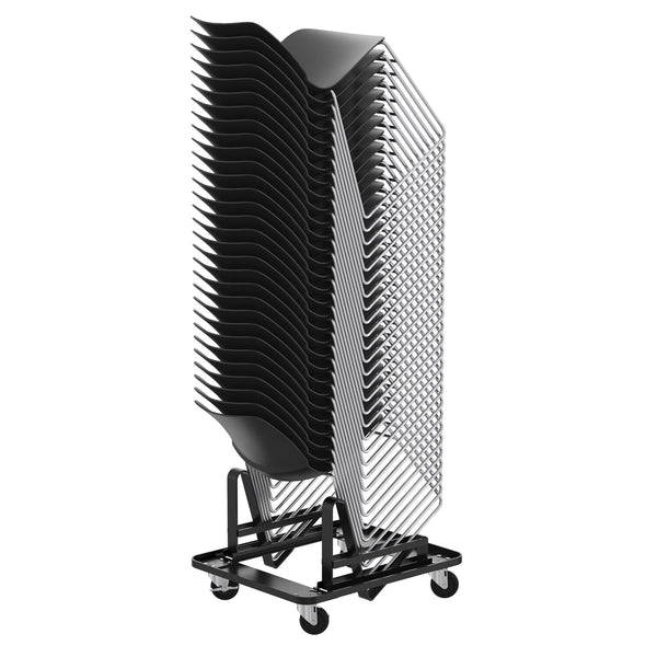 Mika Wire Rod Plastic Seat Chair Guest Chair, Cafe Chair, Stack Chair SitOnIt 