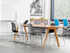 Mika Wire Rod Plastic Seat Chair Guest Chair, Cafe Chair, Stack Chair SitOnIt 