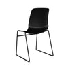 Mika Wire Rod Plastic Seat Chair Guest Chair, Cafe Chair, Stack Chair SitOnIt 