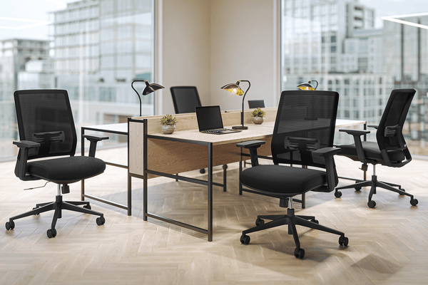 @NCE 206 Ergonomic Office Chairs - Task & Conference Seating | 24-Hour Shipping | 9to5 Seating Office Chair, Conference Chair, Computer Chair, Meeting Chair 9to5 Seating 