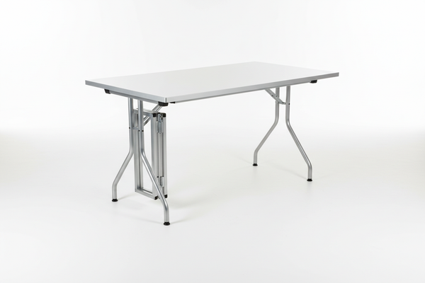 office folding table, white background