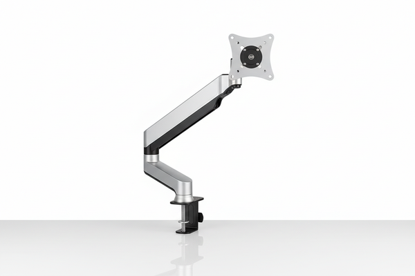 office monitor arm with white background