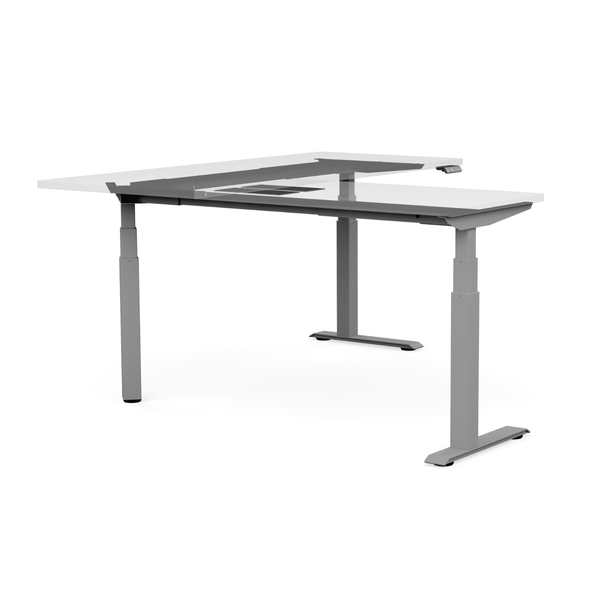 Switchback L-Shaped | Sit Stand Desk | Base Only Standing Desk SitOnIt 