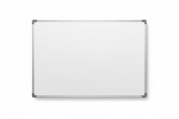 whiteboard, white background