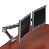 Dual Monitor | Double Extension w/ Height Adjustment | OfficeToGo Single Monitor Arm OfficeToGo 