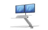 ESI Lotus - RT1 | Sit-To-Stand | Dual Monitor | 2 Color Options Sit to Stand ESI Ergo Color White 