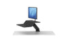 ESI Lotus - RT1 | Sit-To-Stand | Single Monitor | 2 Color Options Sit to Stand ESI Ergo Color Black 