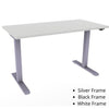 ESI Triumph LX Electric Table Height Adjustable Table ESI Ergo 48.0"w x 24.0"d Grey Matte Silver