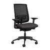 Focus 2.0 Office Chair - Mesh Back Office Chair, Conference Chair, Computer Chair, Teacher Chair, Meeting Chair SitOnIt Fabric Color Ebony Mesh Color Black 