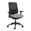 Focus 2.0 Office Chair - Mesh Back Office Chair, Conference Chair, Computer Chair, Teacher Chair, Meeting Chair SitOnIt Fabric Color Shell Mesh Color Black 