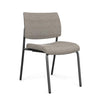 Focus Guest Chair w/ Fabric Seat & Back Guest Chair, Cafe Chair SitOnIt Fabric Color Shell Black Frame 