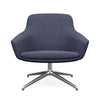 Gobi Midback Lounge Chair Midback Lounge Chair SitOnIt Fabric Color Indigo Free Swivel 