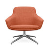 Gobi Midback Lounge Chair Midback Lounge Chair SitOnIt Fabric Color Zest Auto Return 
