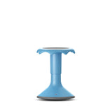 Hokki+ - Height Adjustable Wobble Stool Stools, Classroom Chairs, Hokki Stool VS America 3813 - Adjustable from 15” – 19 3/4” Light Blue 