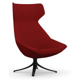 Jax Highback Lounge Chair - Aluminum Swivel Base | 9to5 Seating Lounge Seating 9to5 Seating 