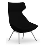 Jax Highback Lounge Chair Four Leg Base Lounge Seating 9to5 Seating 