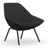 Jax Mid-Back Lounge Four Leg Chair Lounge Seating 9to5 Seating 