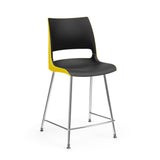 KI Doni 4 Leg Cafe Stool | 24" Counter or 30" Bar Seat Height Stools KI 