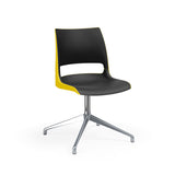 KI Doni Guest Chair | Four-star Swivel Base | 2 Tone Shell Guest Chair KI 