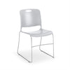 KI Maestro Sled Base Stack Chair | 3 Frame Colors, 10 Shell Colors Guest Chair, Cafe Chair, Stack Chair KI 
