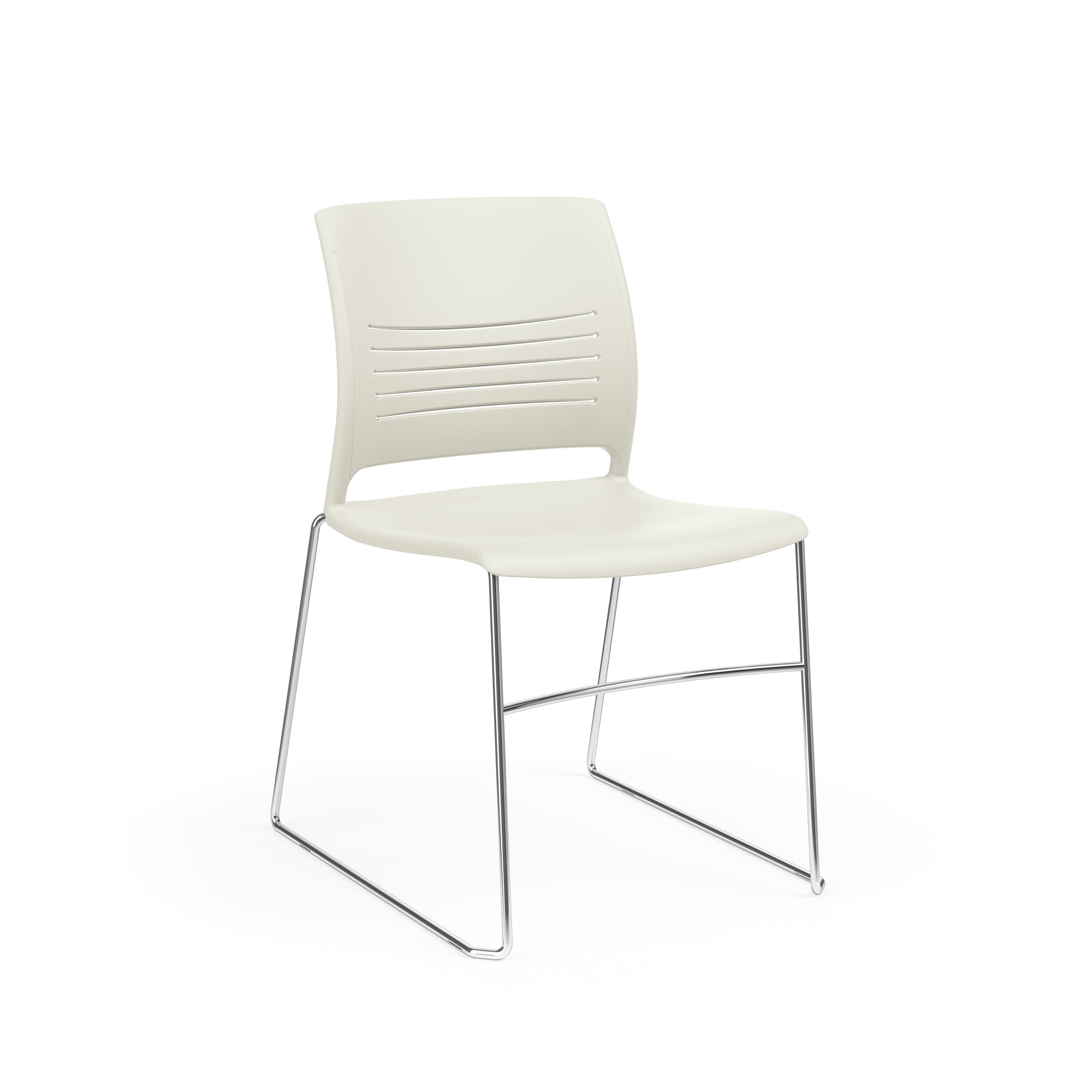 KI Strive High Density Stack Chair | Sled Base | Armless Guest Chair, Cafe Chair, Stack Chair, Classroom Chairs KI 