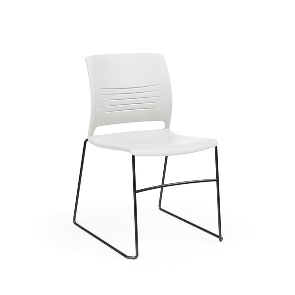 KI Strive High Density Stack Chair | Sled Base | Armless Guest Chair, Cafe Chair, Stack Chair, Classroom Chairs KI 