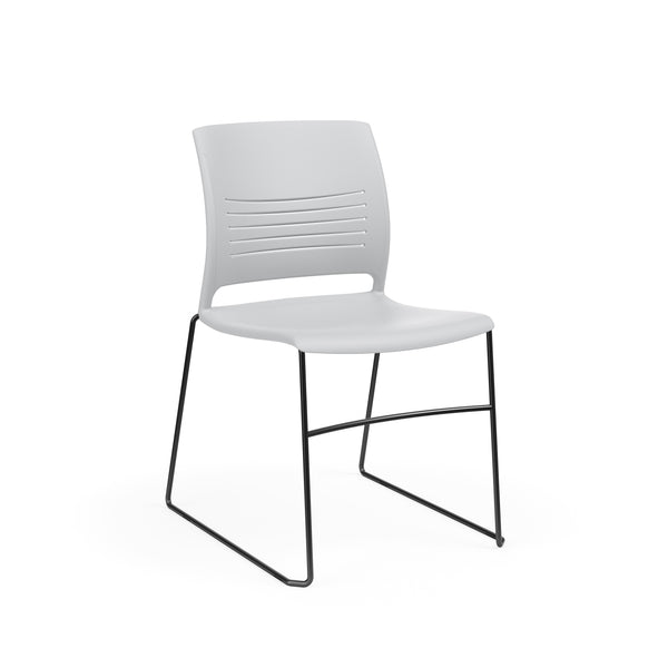 KI Strive High Density Stack Chair | Sled Base | Armless Guest Chair, Cafe Chair, Stack Chair, Classroom Chairs KI 