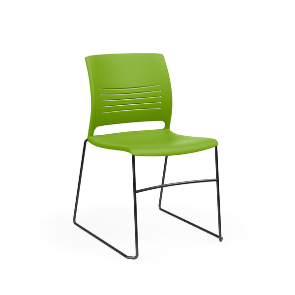 KI Strive High Density Stack Chair | Sled Base | Armless Guest Chair, Cafe Chair, Stack Chair, Classroom Chairs KI 