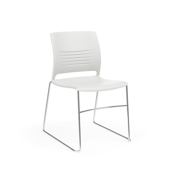 KI Strive High Density Stack Chair | Sled Base | Armless Guest Chair, Cafe Chair, Stack Chair, Classroom Chairs KI 